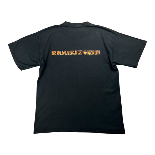 1998 RAMMSTEIN BURNING MAN T-SHIRT - XL