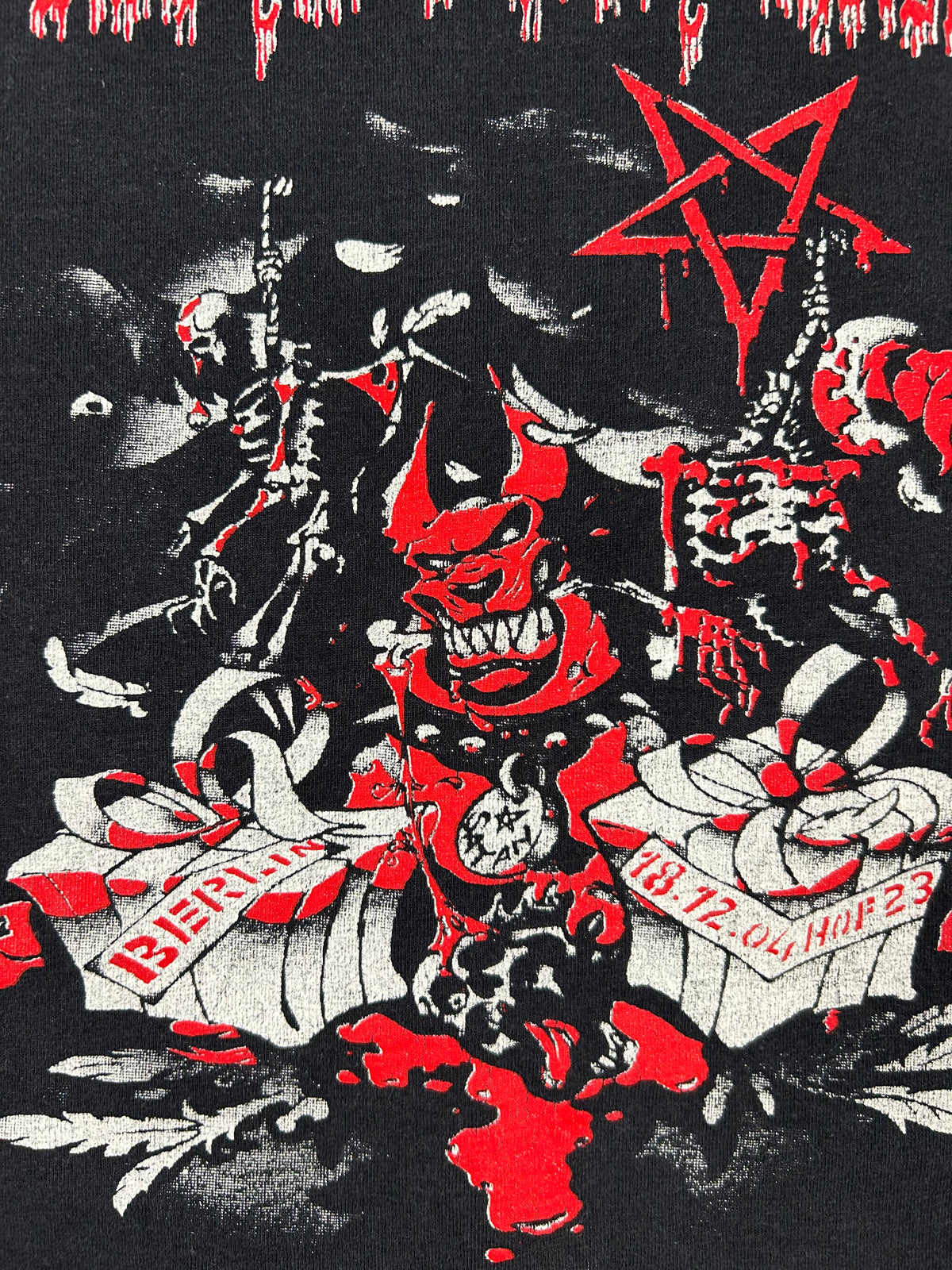 2004 Sodom Fatal Embrace Shirt + Big Poster