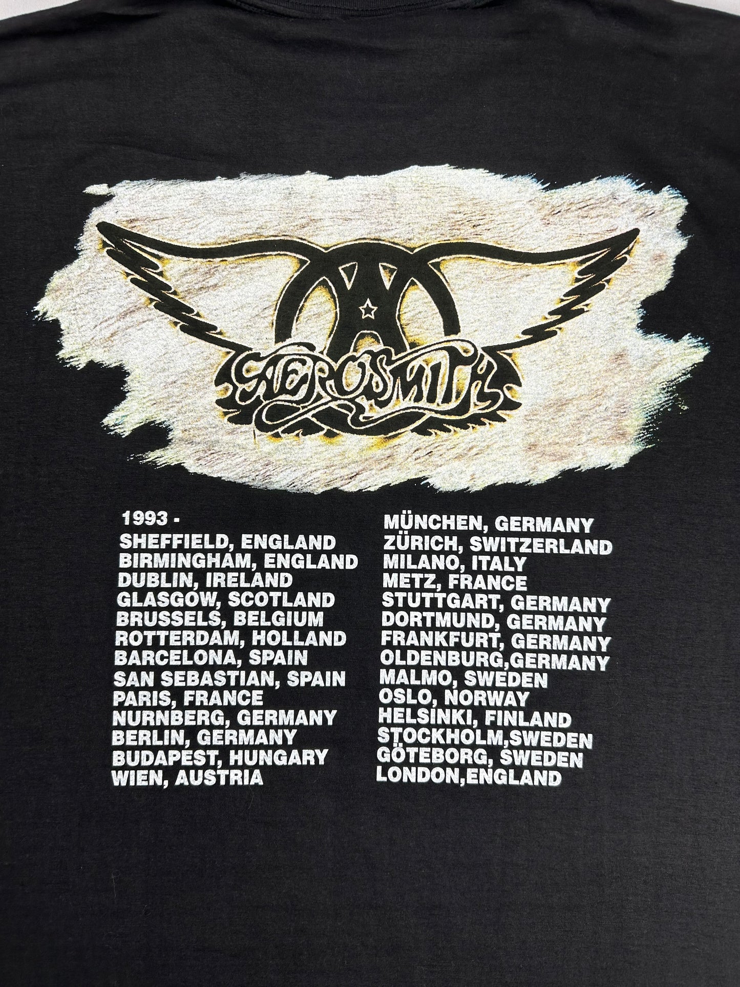 AEROSMITH GET A GRIP TOUR 1993 T-SHIRT