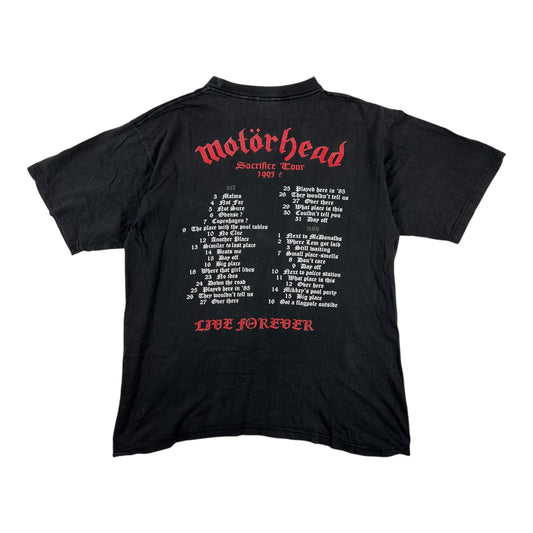 Vintage 1995 Motörhead Sacrifice Tour Shirt