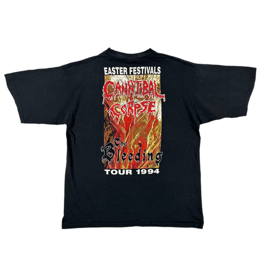 1994 Cannibal Corpse Bleeding Easter Tour T-Shirt