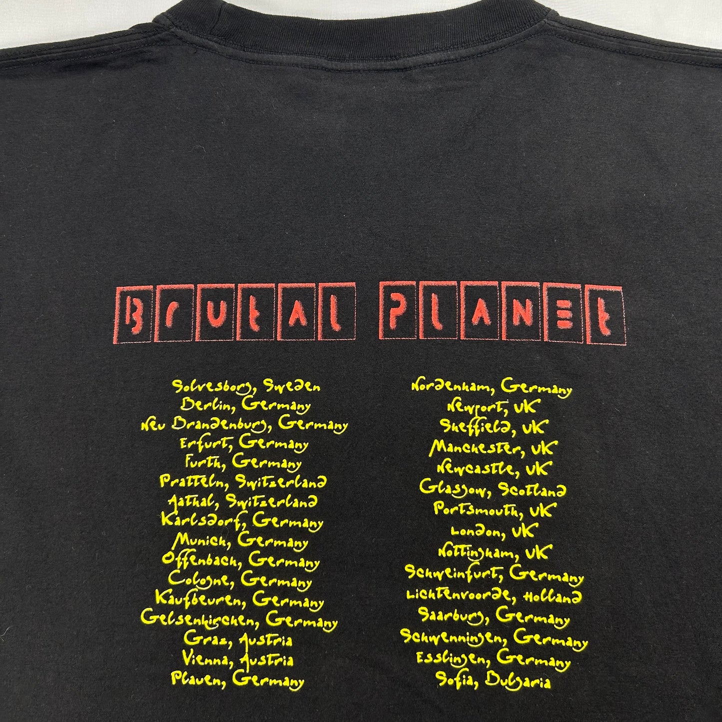 2000 ALICE COOPER BRUTAL PLANET TOUR SHIRT - XL