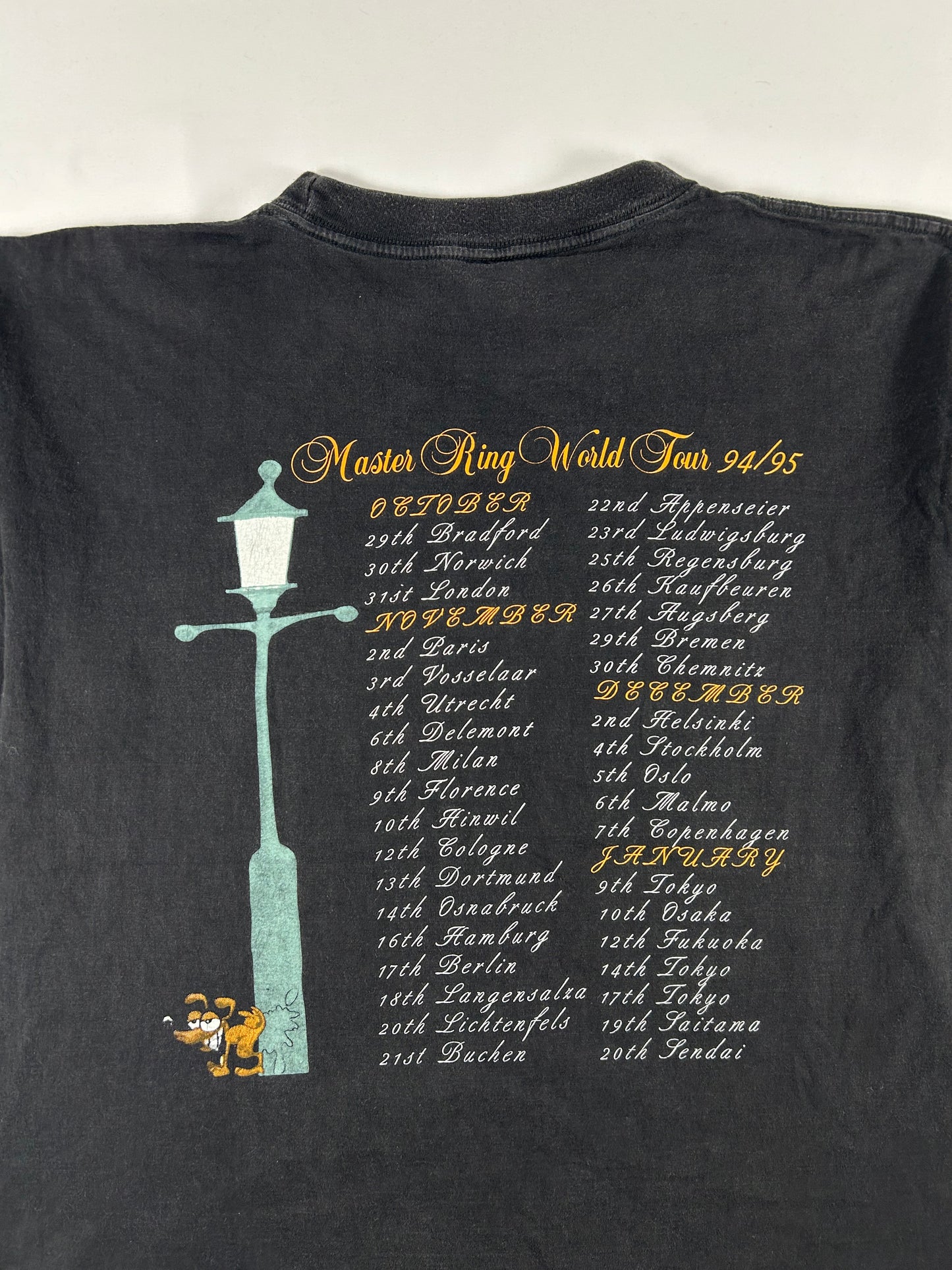 1994 Helloween Master Ring World Tour Shirt