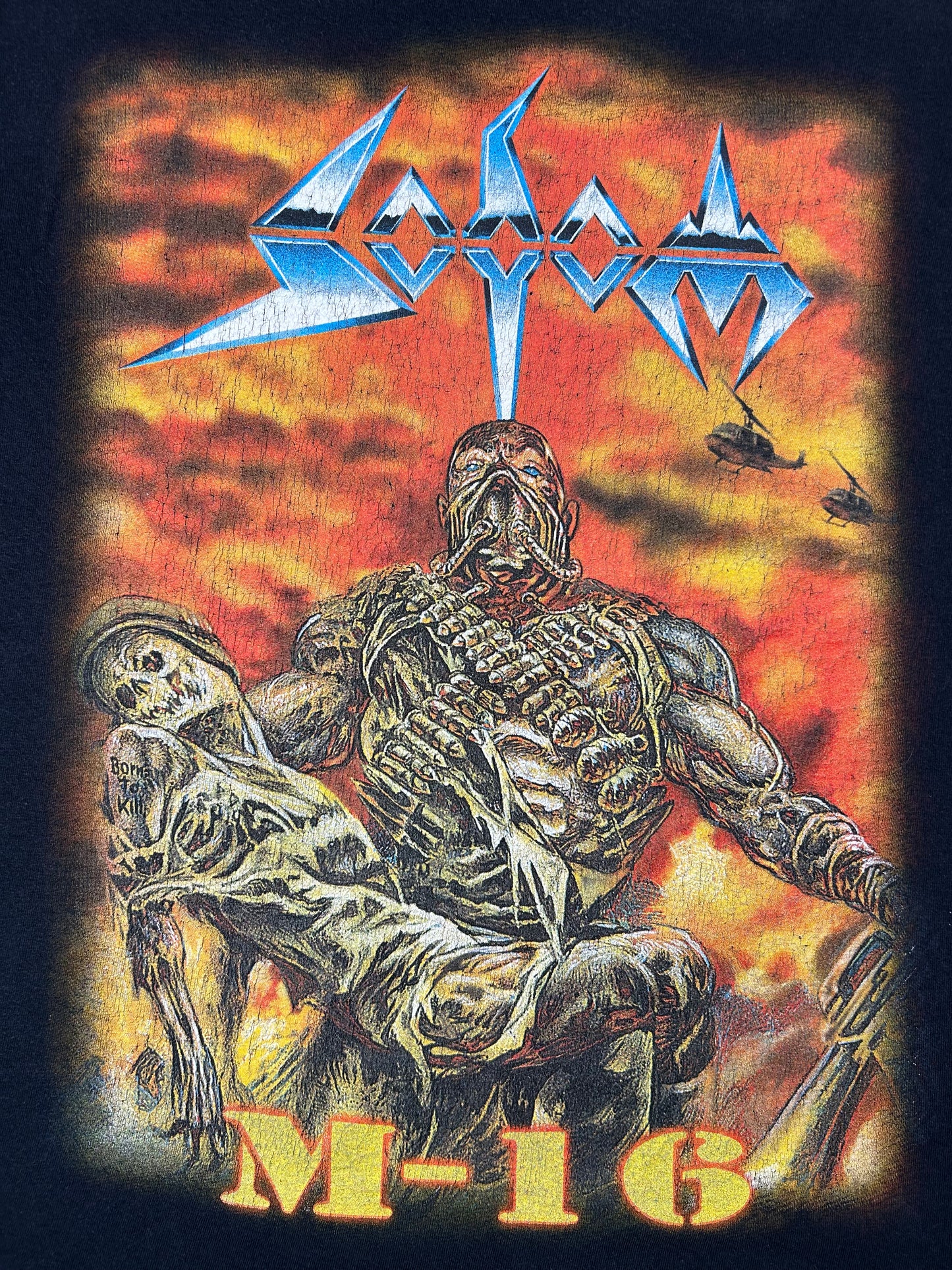 2001 SODOM M-16 T-SHIRT - L
