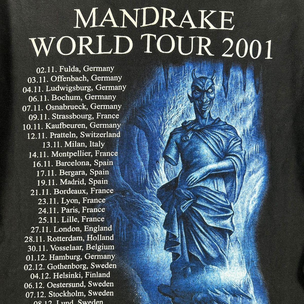 2001 Edguy Mandrake Longsleeve