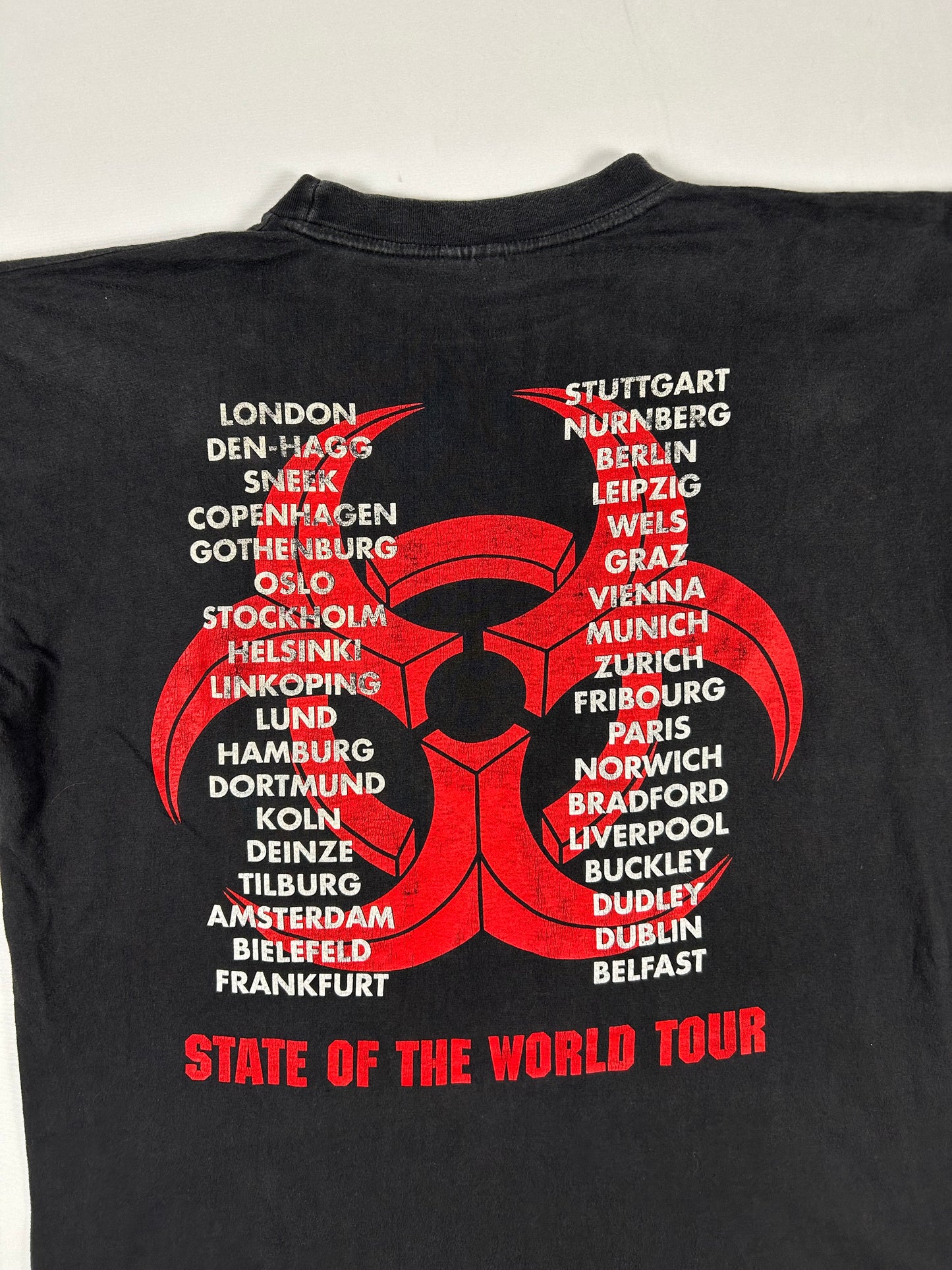 Vintage 90s Biohazard Tales From The Hardside Tour T-Shirt