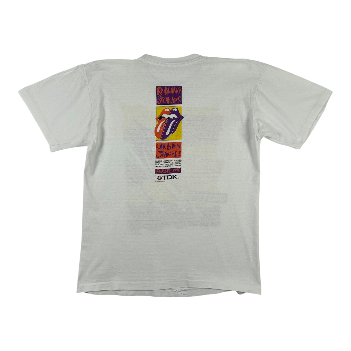 1990 Rolling Stones Urban Jungle Shirt