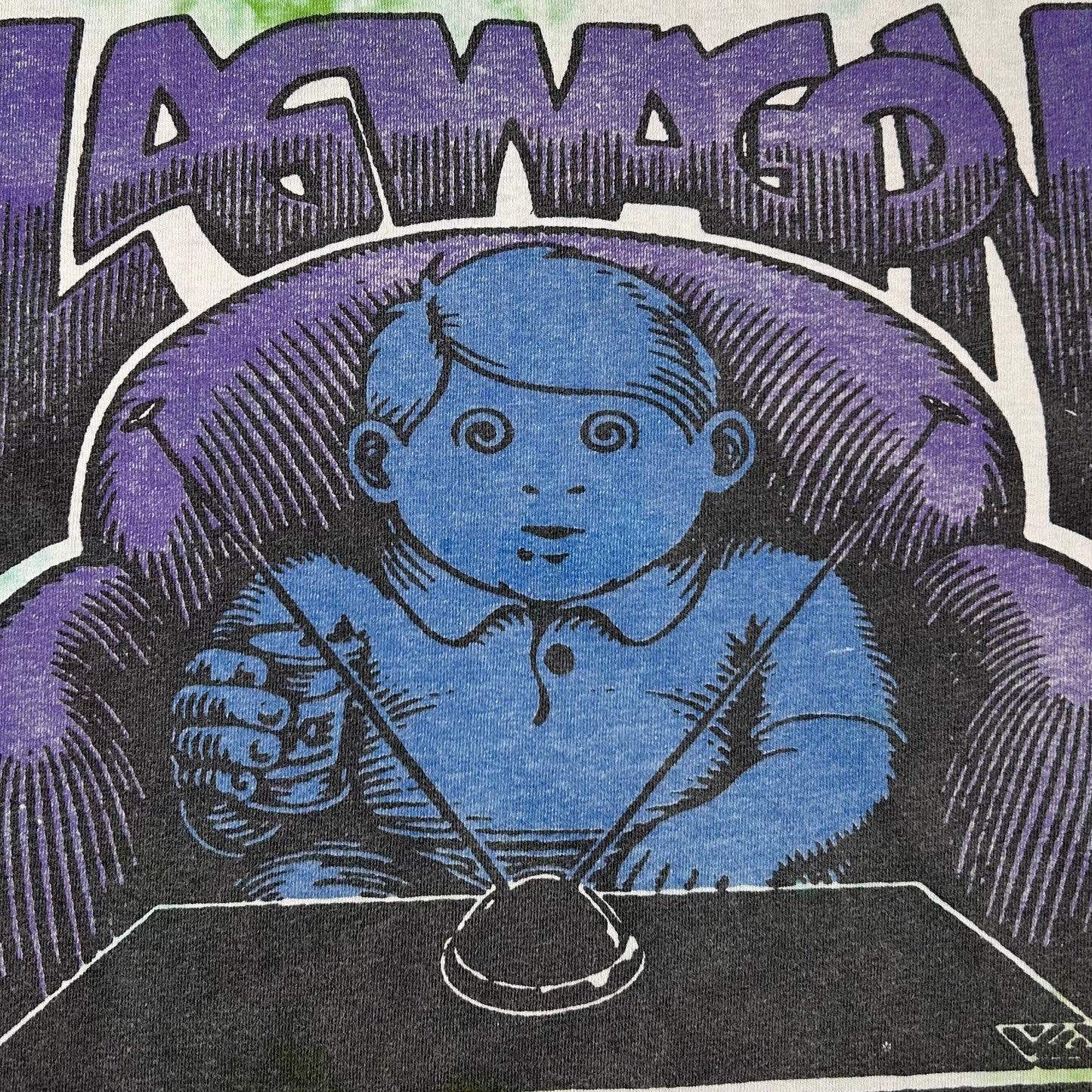 Vintage 1995 Lagwagon Duh Batik Shirt