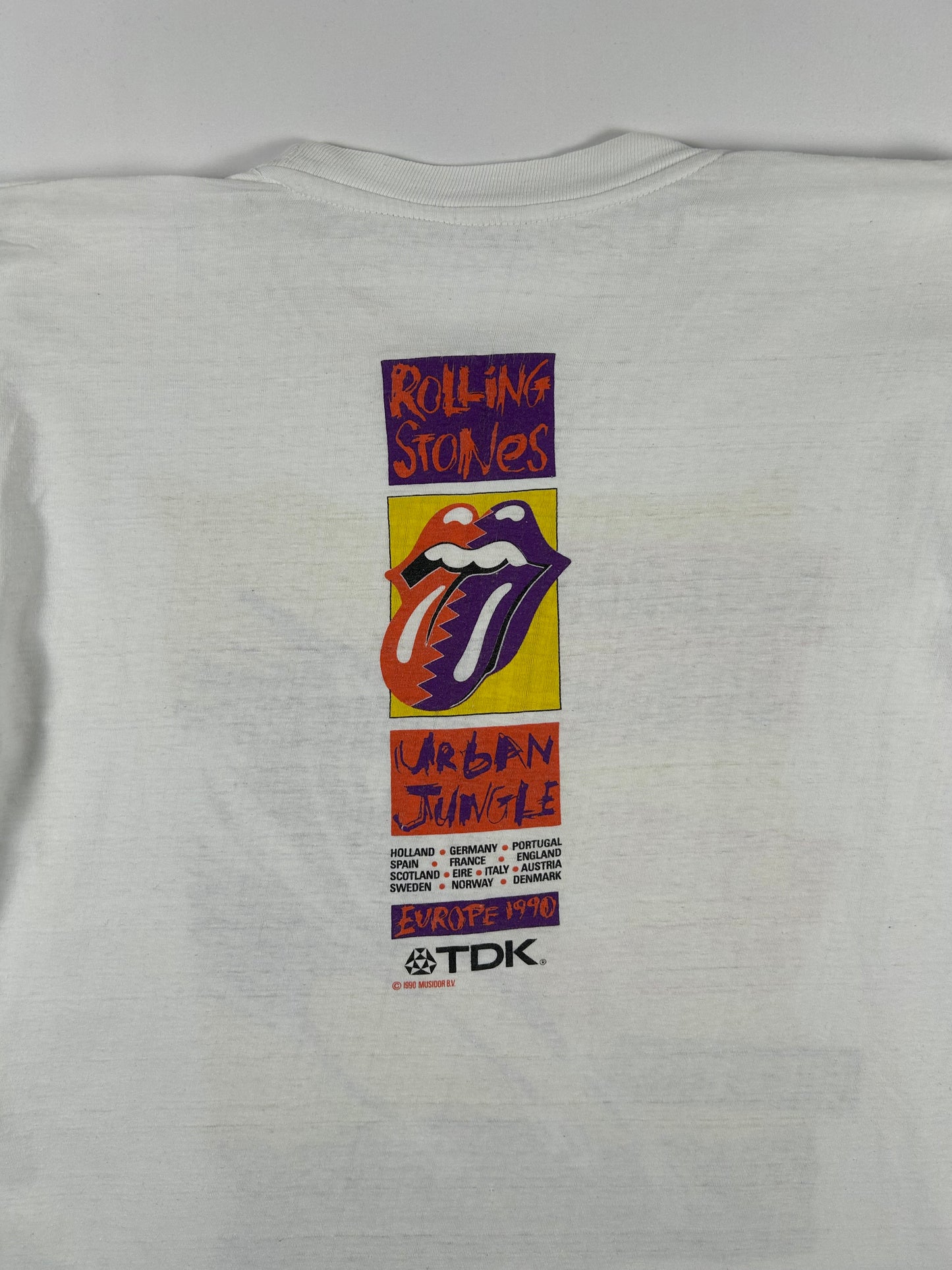 1990 Rolling Stones Urban Jungle Shirt