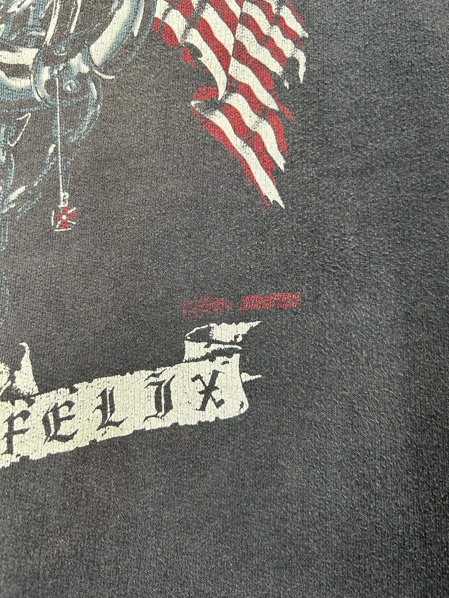 1991 MOTÖRHEAD CUTTED SLEEVE CREWNECK - XL