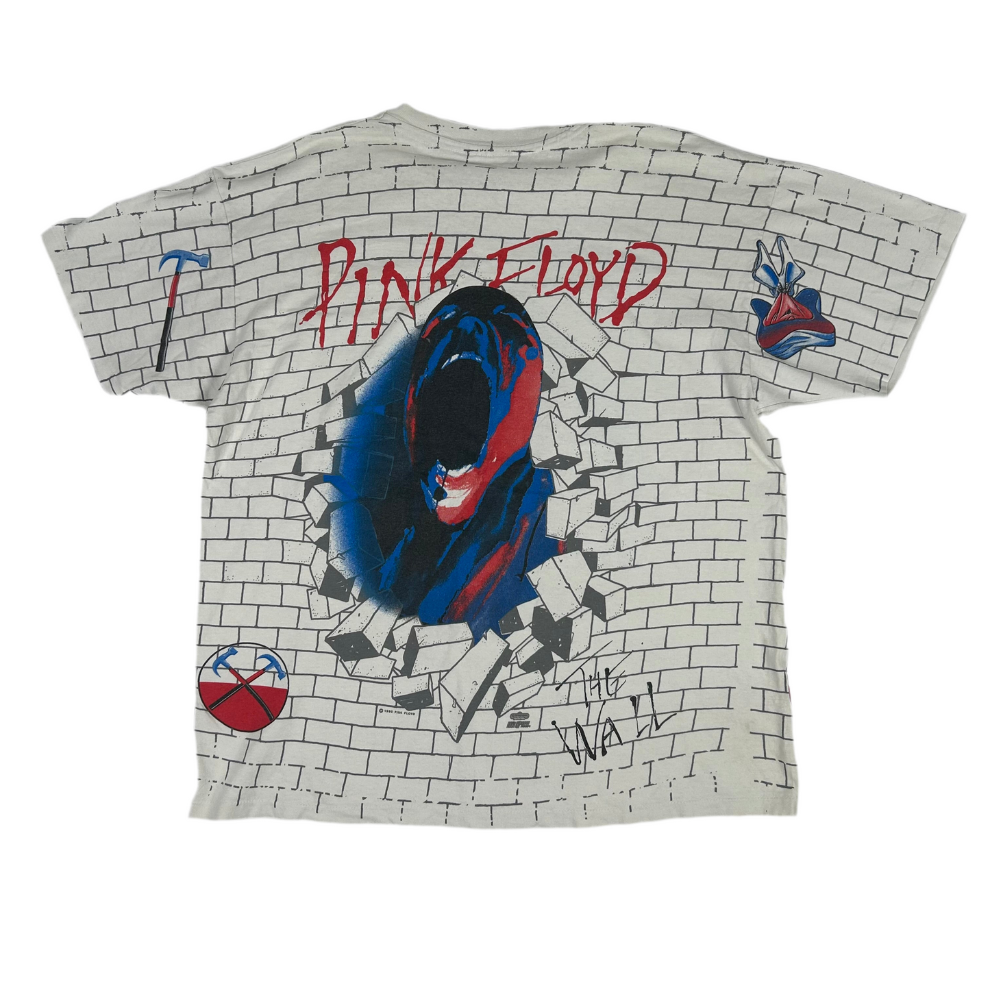 Vintage 1993 Pink Floyd The Wall Aop Shirt