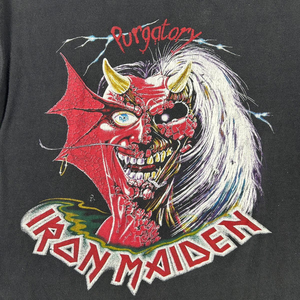 1986 Iron Maiden Purgatory T-Shirt