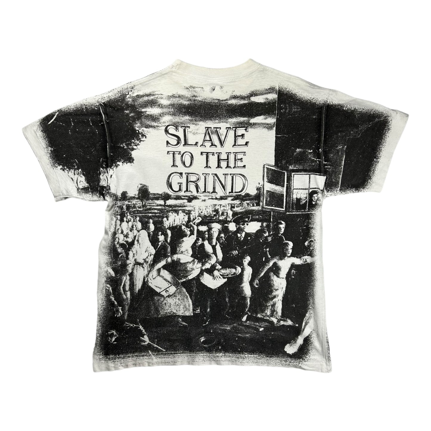 SKID ROW 1991 SLAVE TO THE GRIND AOP TEE - XL