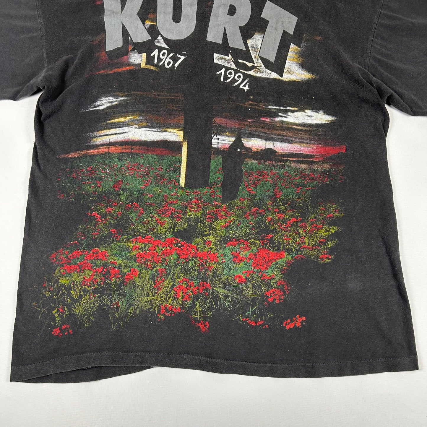 Vintage 90s Kurt Cobain Memorial Shirt