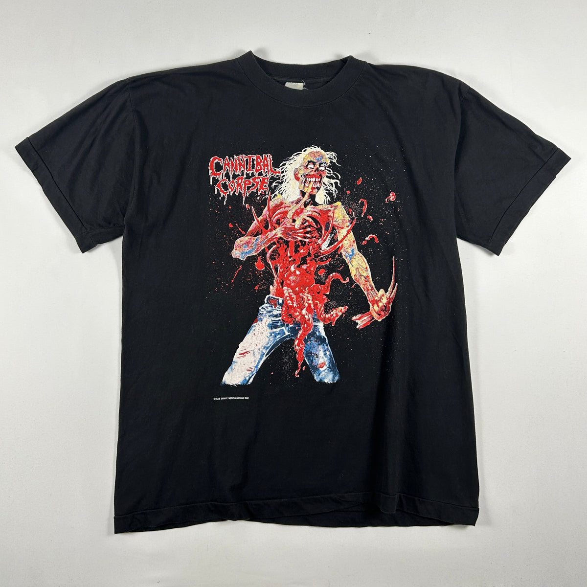 1992 Cannibal Corpse European Tour T-Shirt