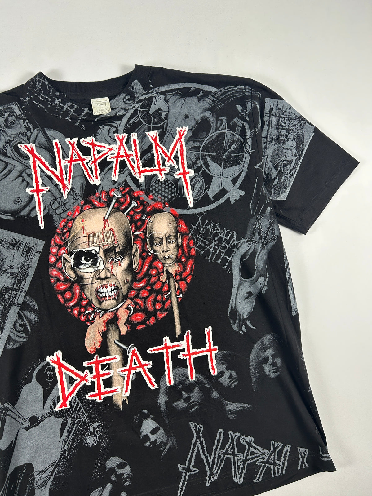 1994 Napalm Death European Tour T-Shirt