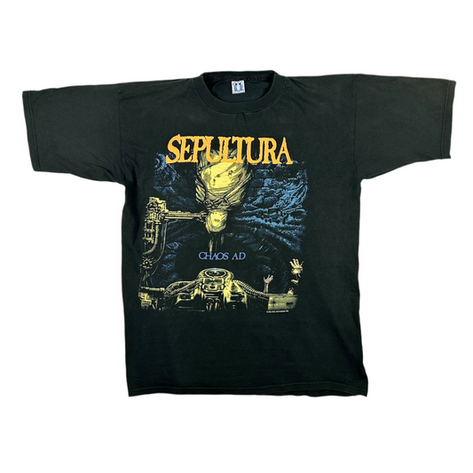 1993 Sepultura Chaos AD Deutschland T-shirt