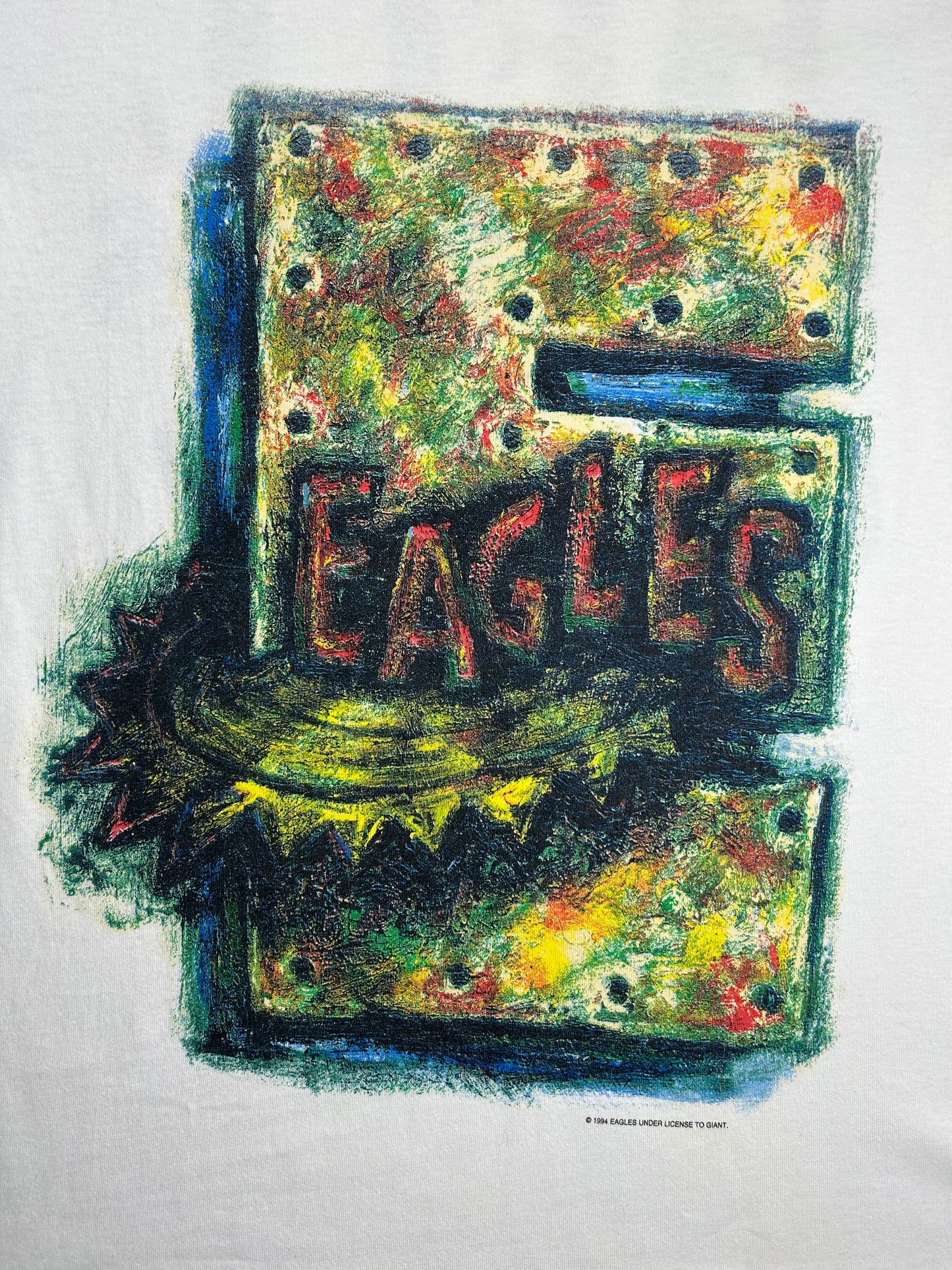 THE EAGLES 1994 HELL FREEZES OVER TEE - L