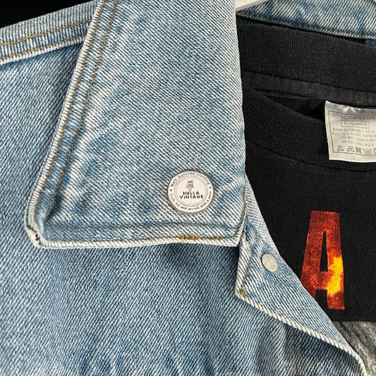 Hella Vintage 1st Logo Pin