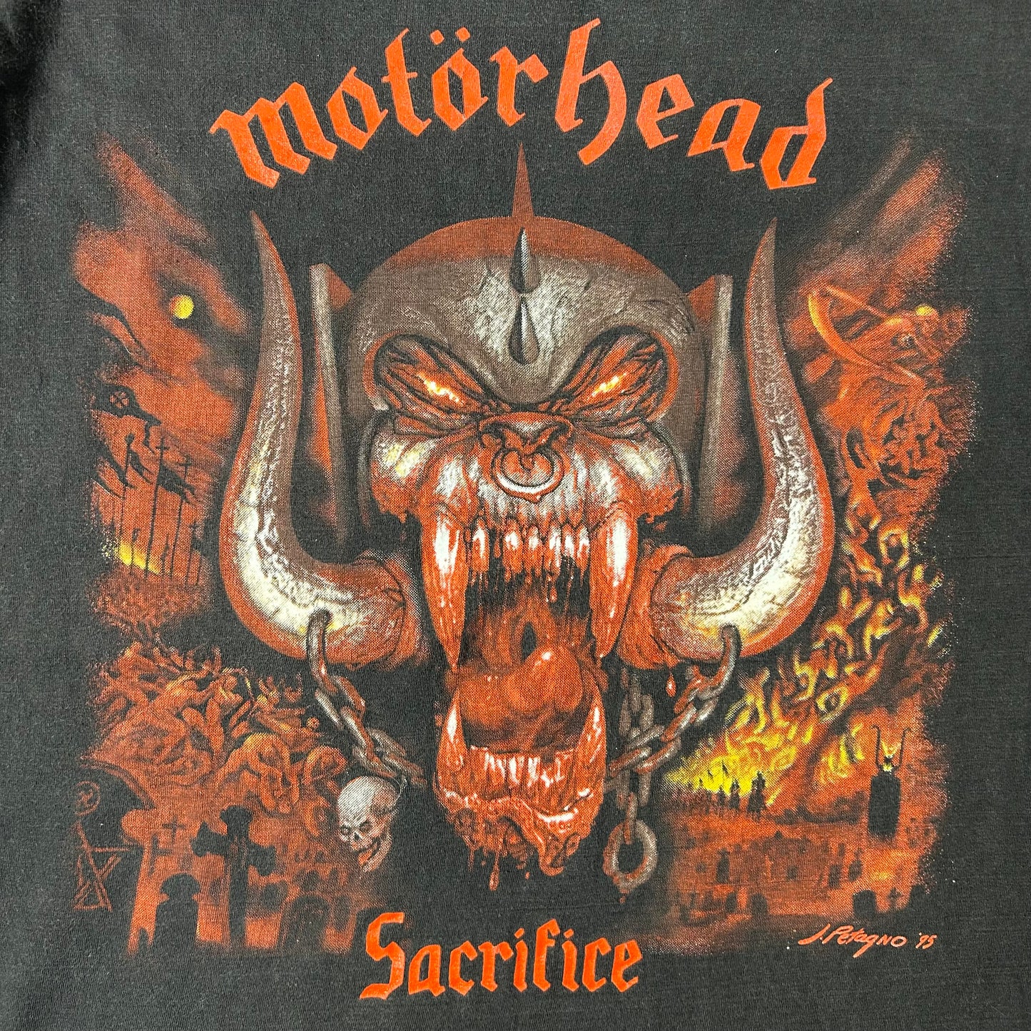 Vintage 1995 Motörhead Sacrifice Tour Shirt