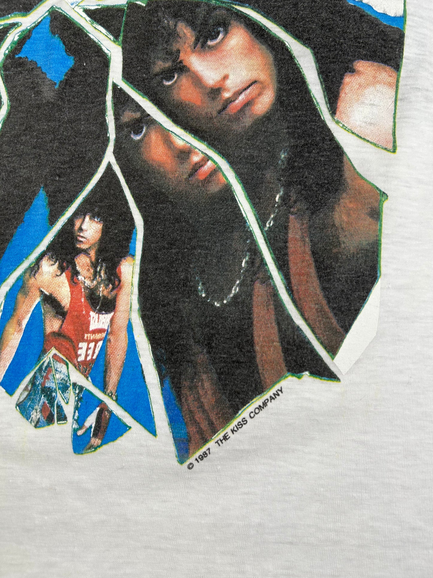 KISS 1987 TOUR TEE - L