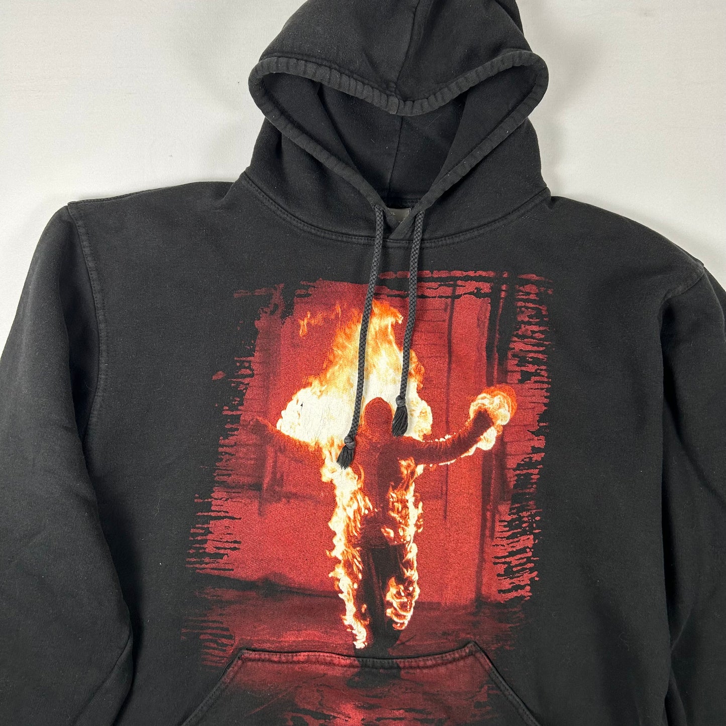 Vintage 90s Rammstein Burning Man Hoodie