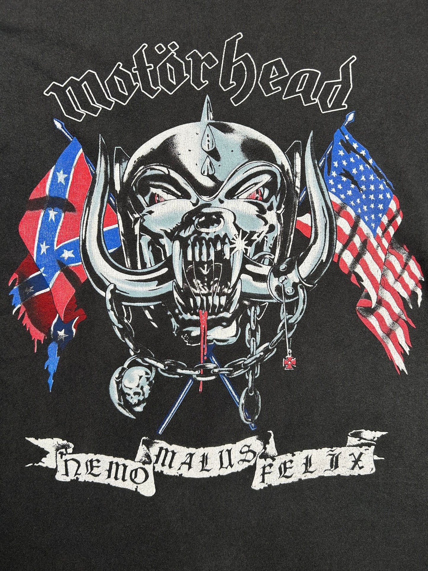 90'S MOTÖRHEAD NEMO MALUS FELIX T-SHIRT - XL