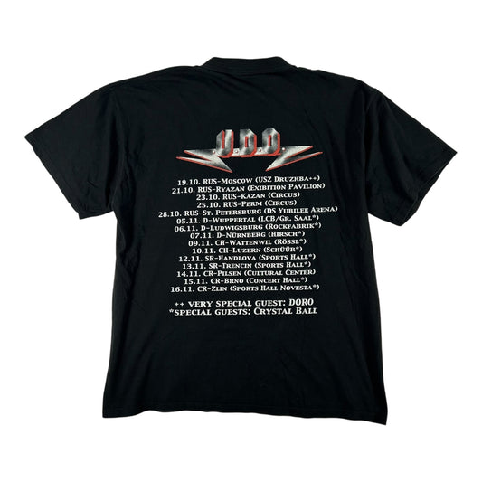 Vintage 2002 U.D.O. Man and Machine Tour Shirt