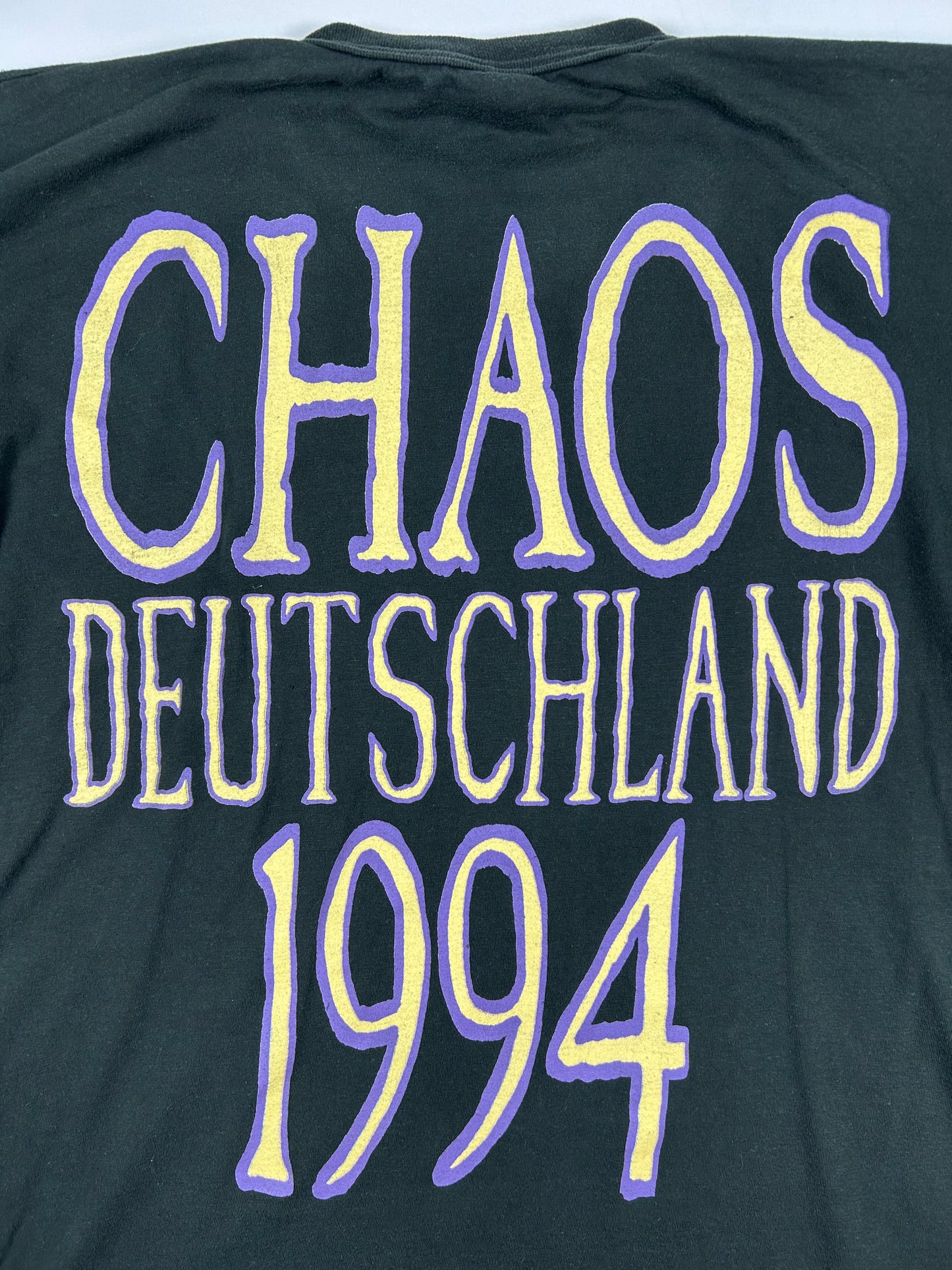 1993 Sepultura Chaos AD Deutschland T-shirt