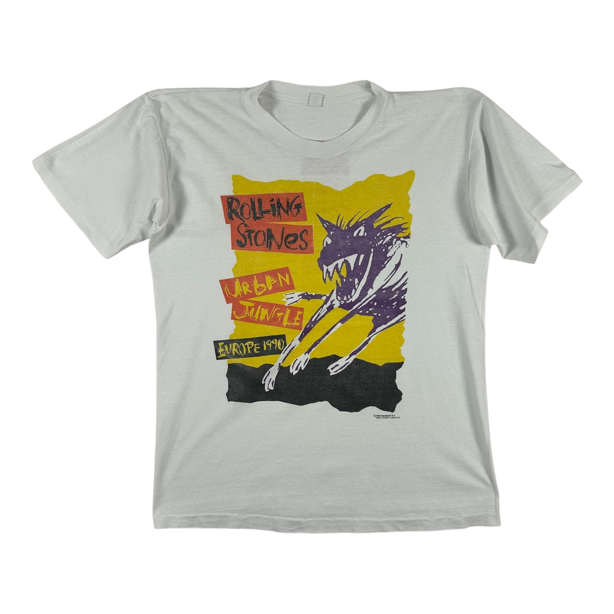 1990 Rolling Stones Urban Jungle Shirt