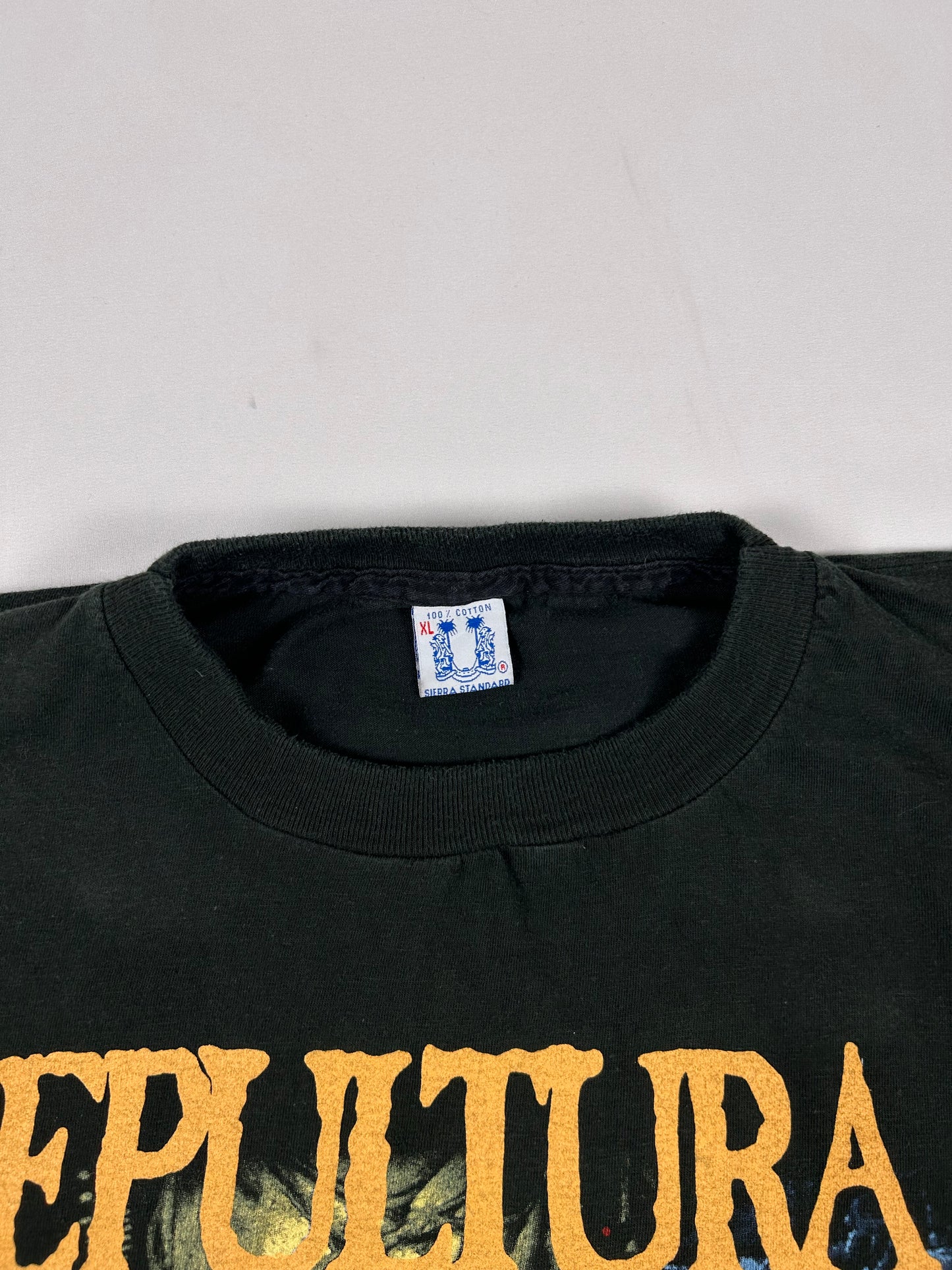 1993 Sepultura Chaos AD Deutschland T-shirt