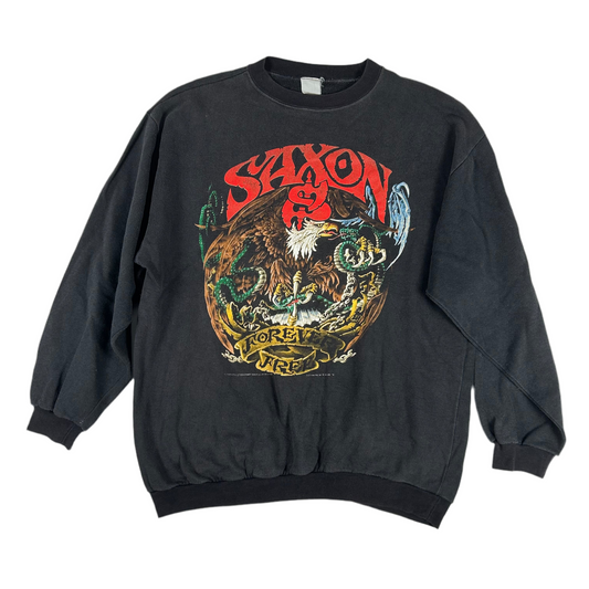 Vintage 1992 Saxon Forever Free Sweater