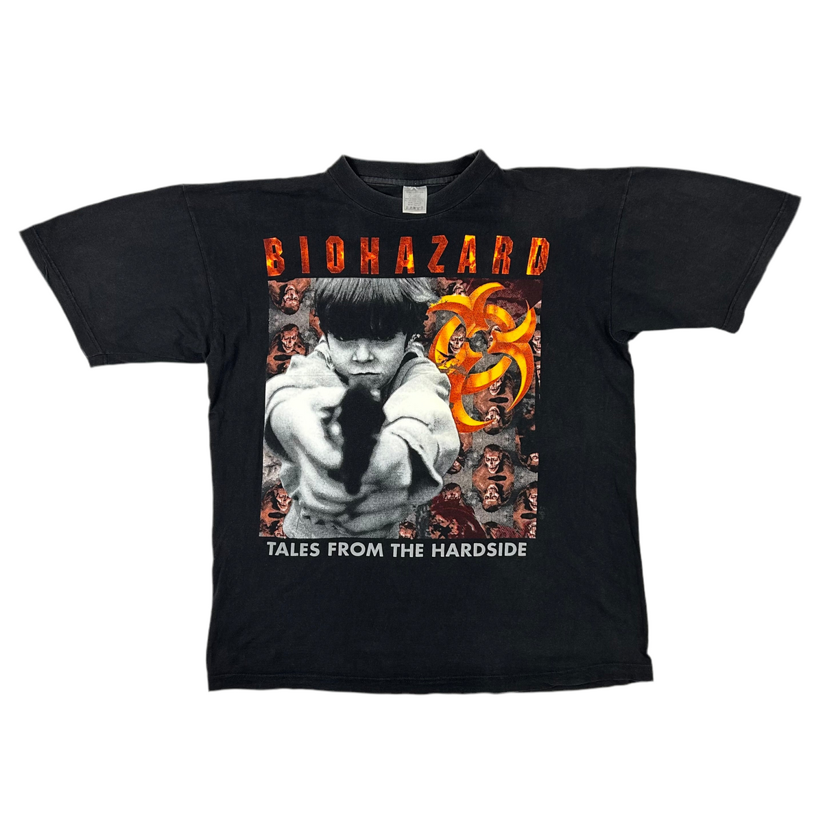 Vintage 90s Biohazard Tales From The Hardside Tour T-Shirt