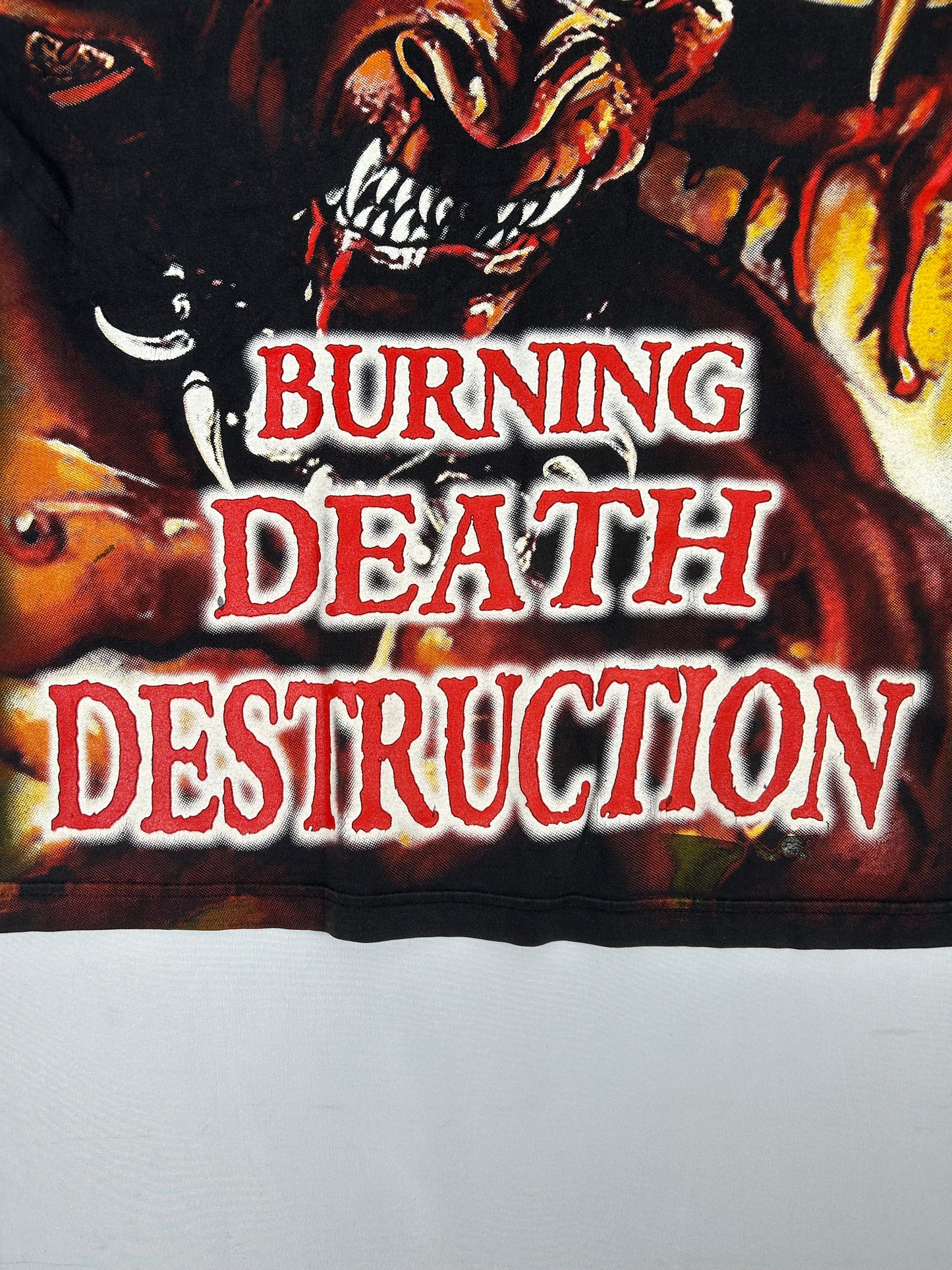 1999 Manowar Hell on Stage aop Shirt