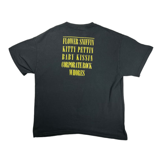 NIRVANA 1992 SMILEY T-SHIRT
