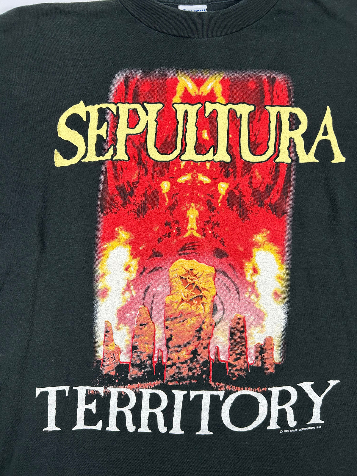 1993 Sepultura War For Territory T-Shirt
