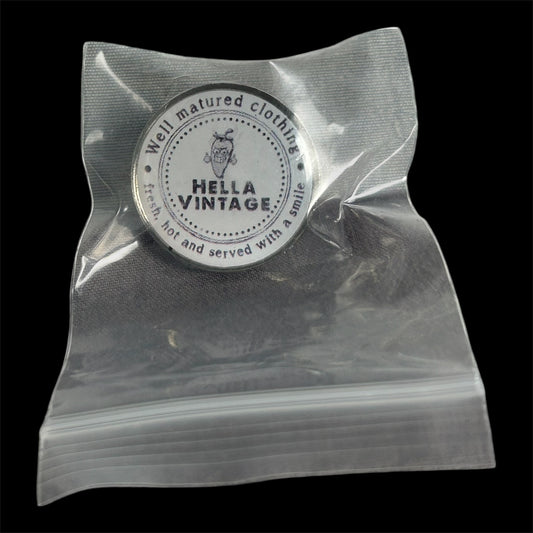 Hella Vintage 1st Logo Pin