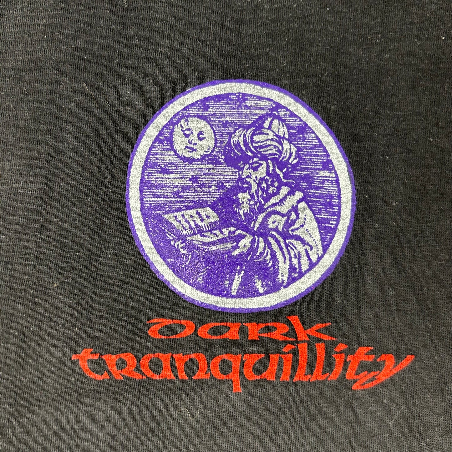 Vintage 1997 Dark Tranquillity Zodijackyl Light Longsleeve