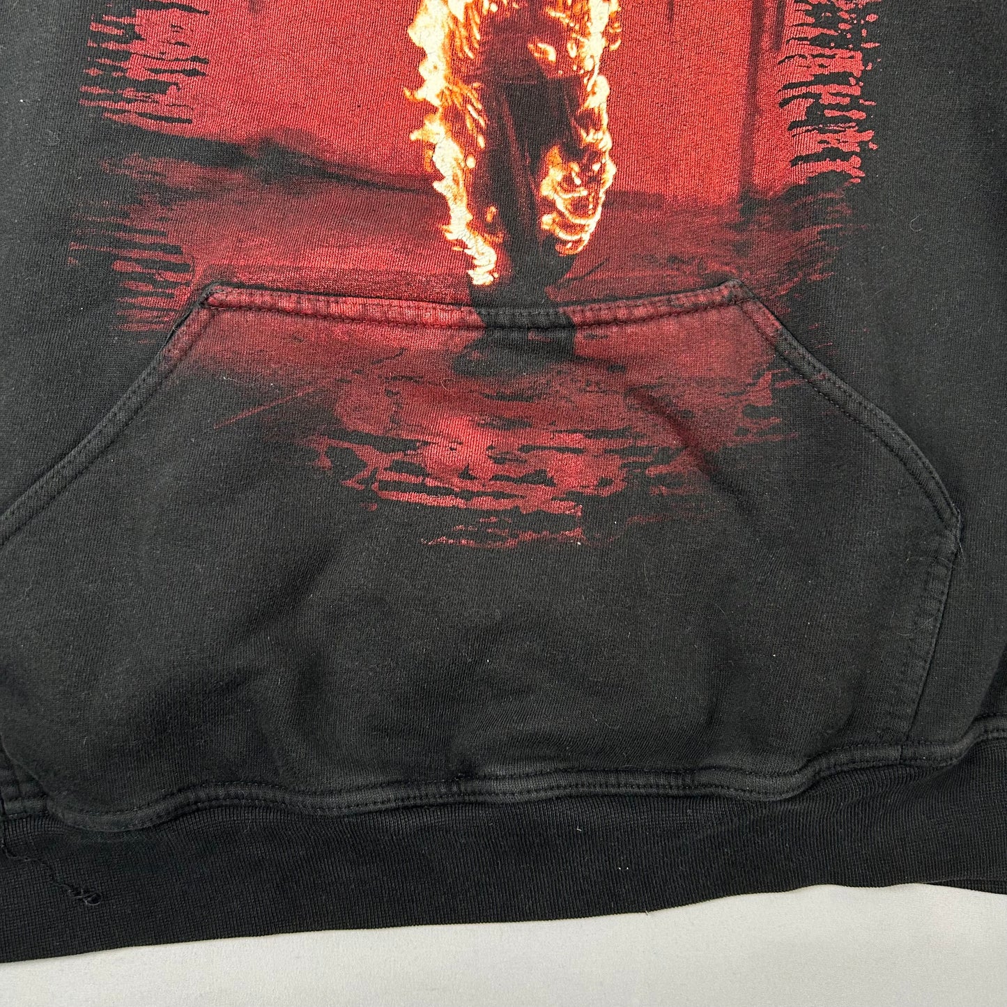 Vintage 90s Rammstein Burning Man Hoodie