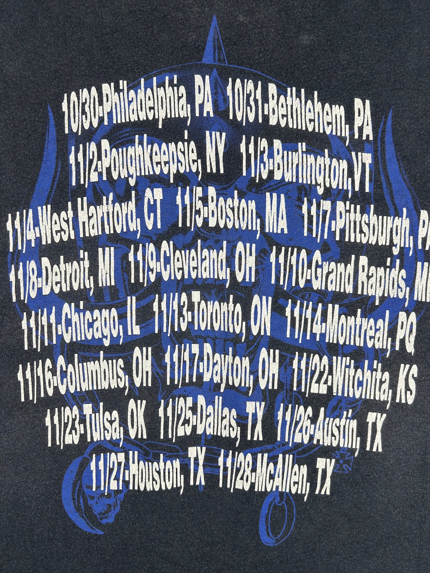 Vintage 1988 Motörhead America Tour Shirt