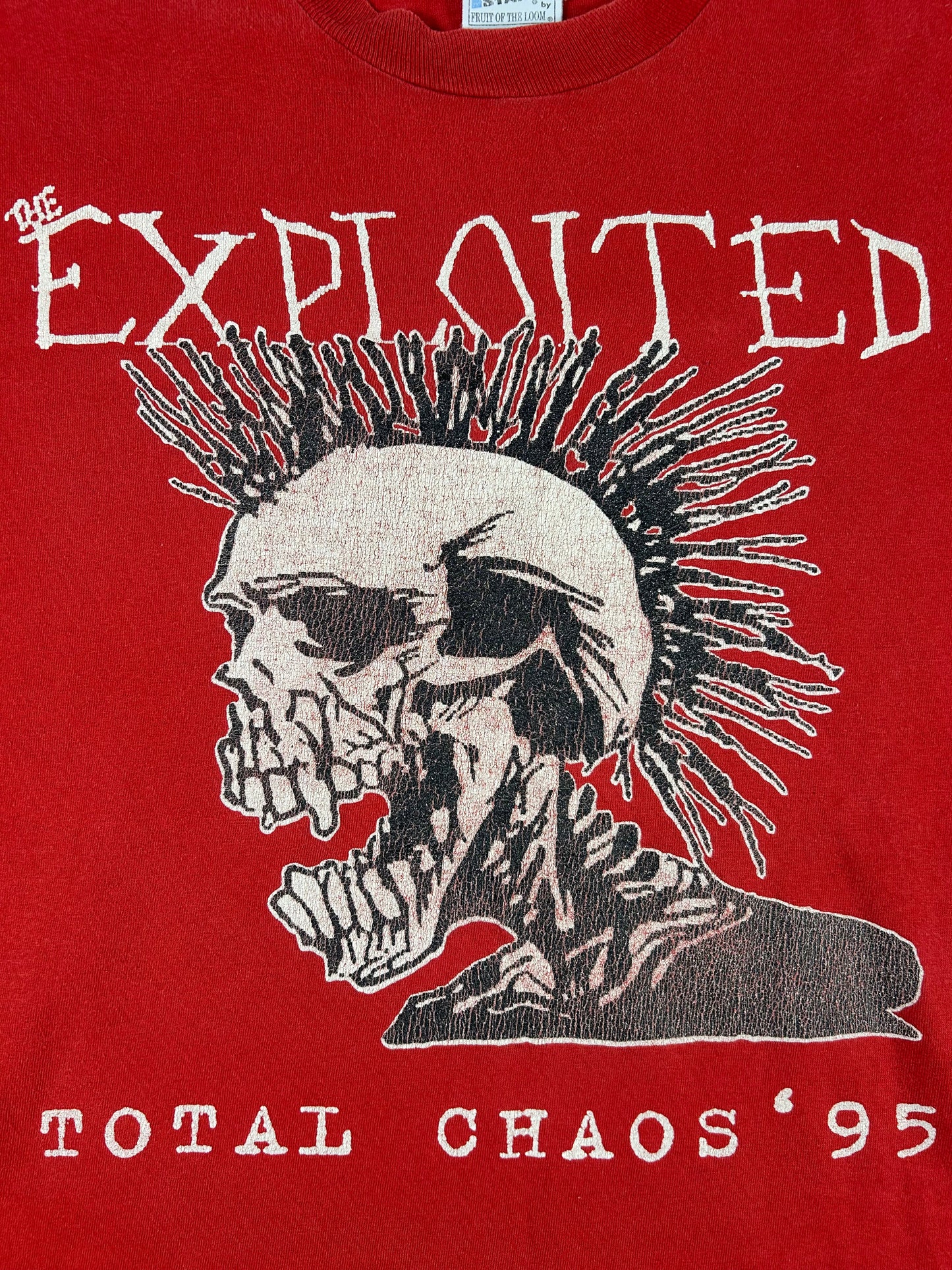 1995 Exploited Total Chaos Shirt