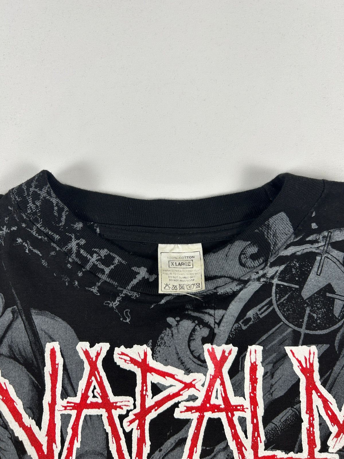 1994 Napalm Death European Tour T-Shirt