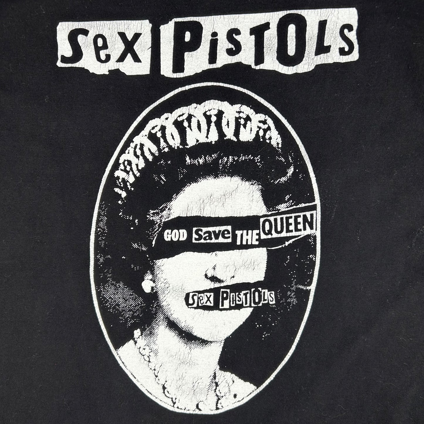 90S SEX PISTOLS SHIRT BLACK XL