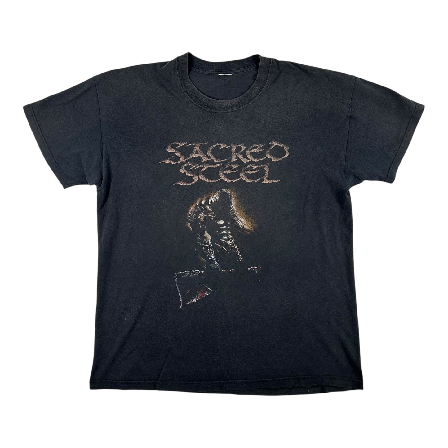 Vintage 2002 Sacred Steel Crush the Holy, Save the Damned Shirt