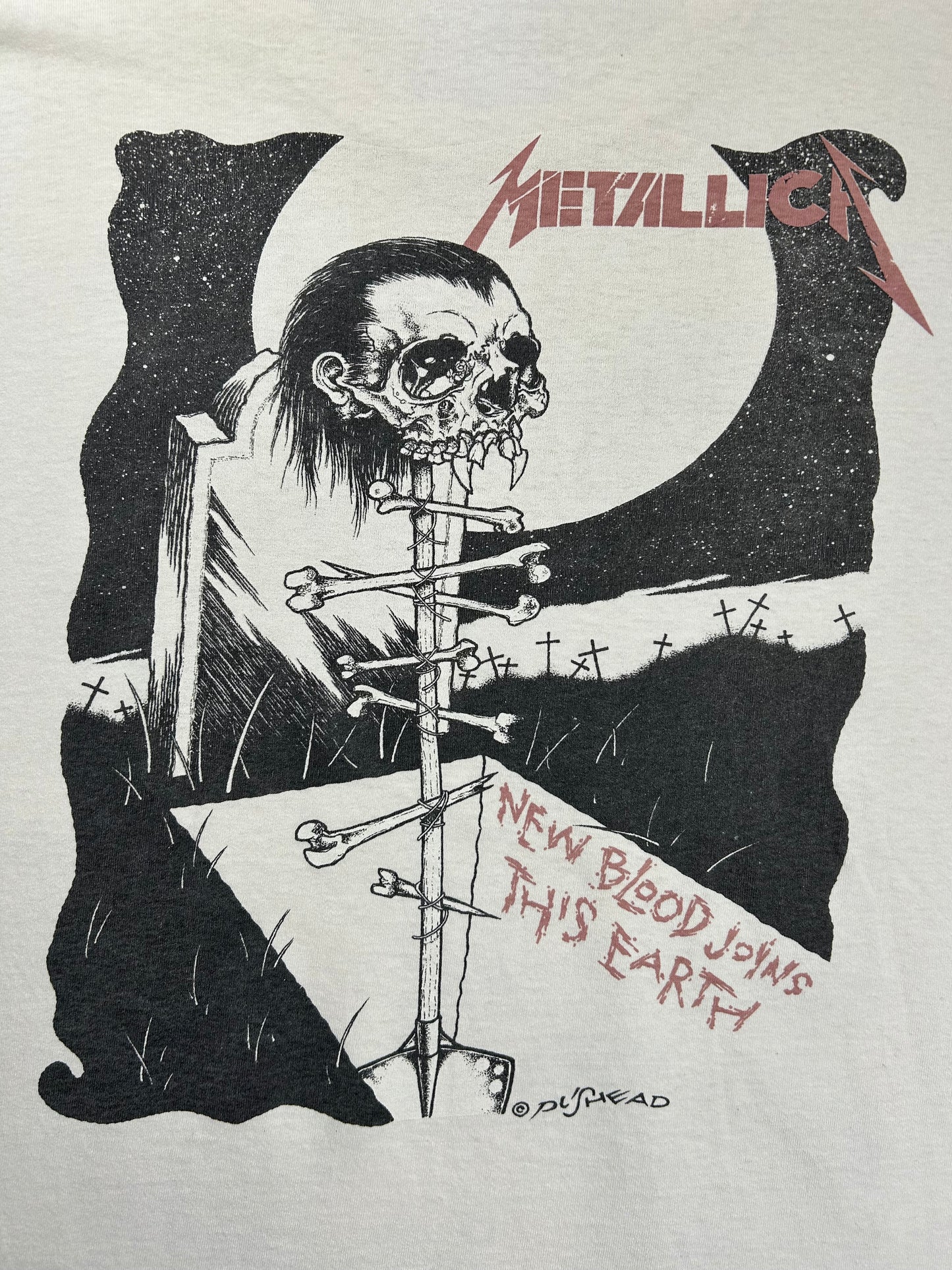 1994 METALLICA PUSHEAD T-SHIRT - XL
