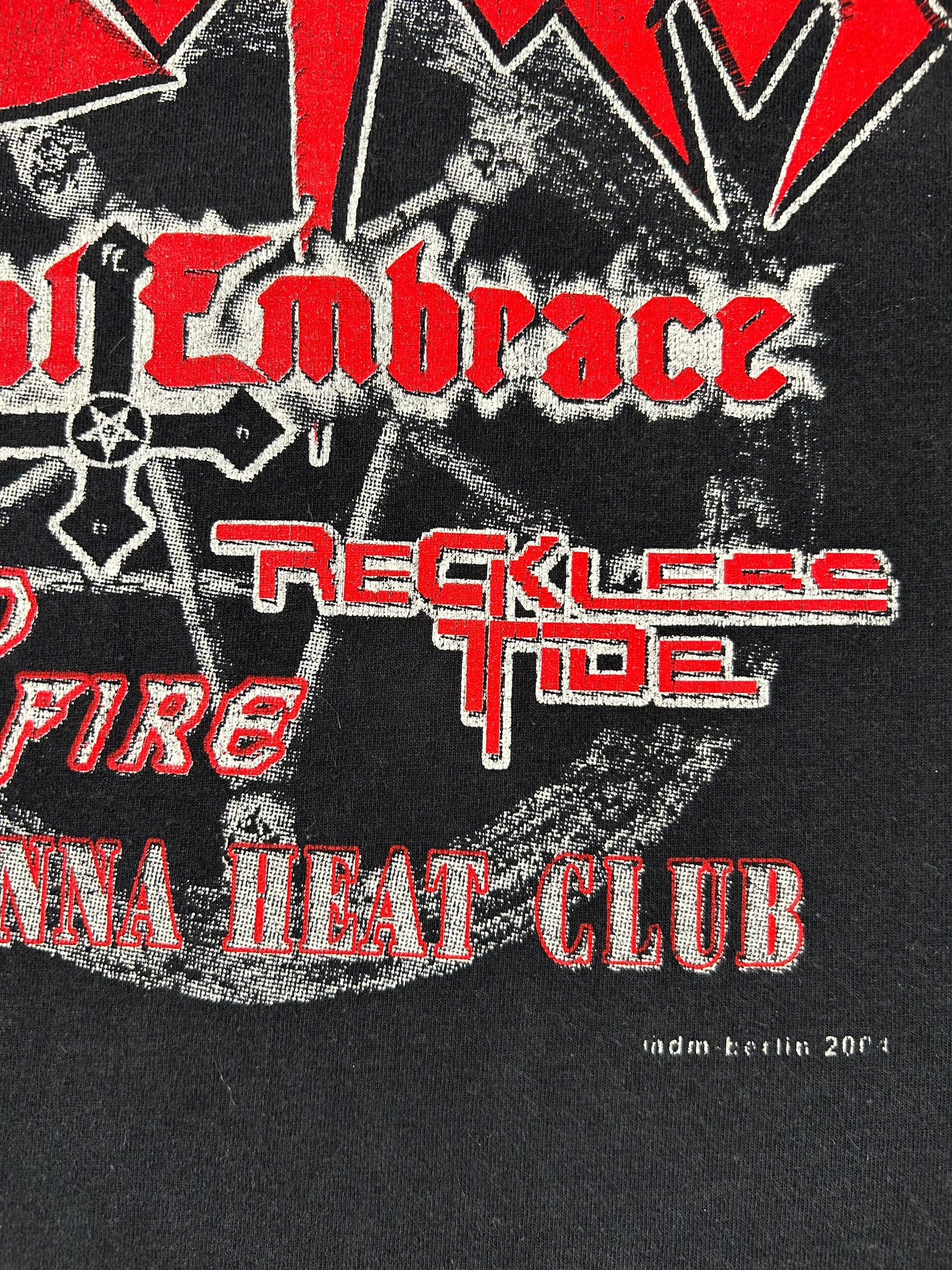 2004 Sodom Fatal Embrace Shirt + Big Poster
