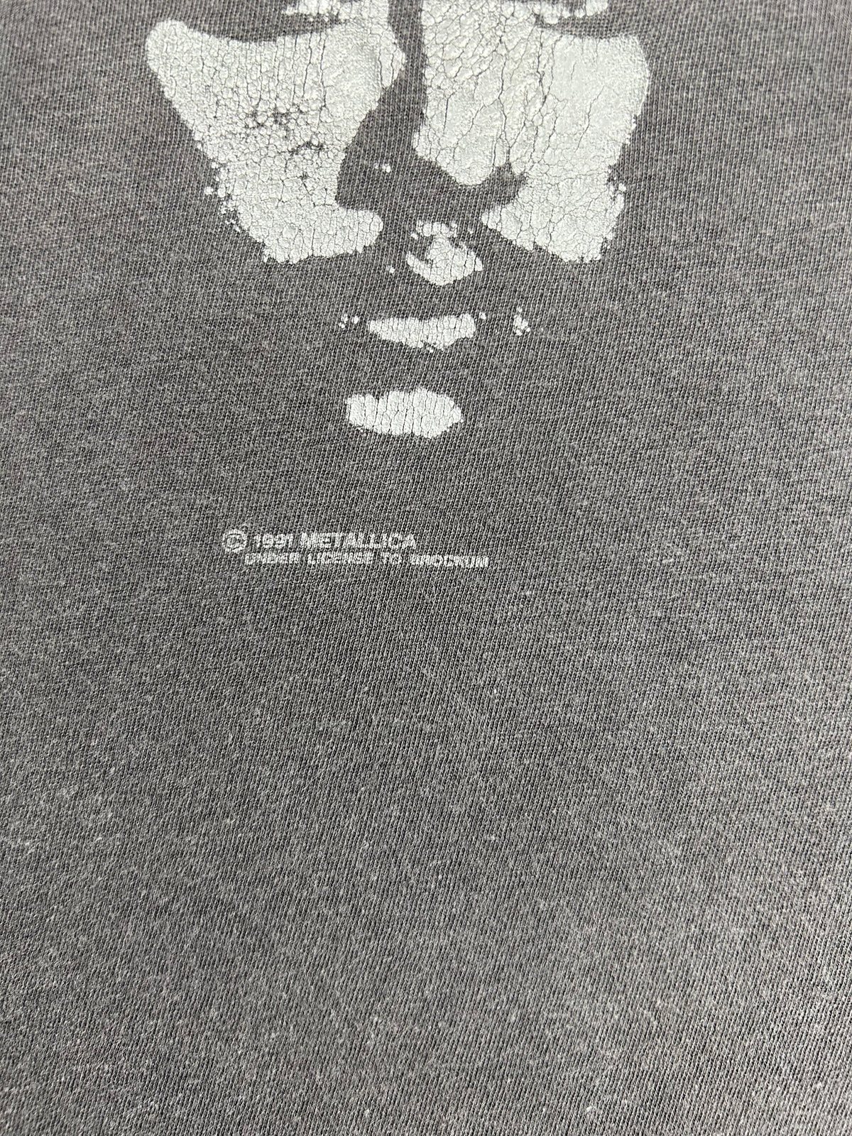 METALLICA 1991 BLACK ALBUM T-SHIRT