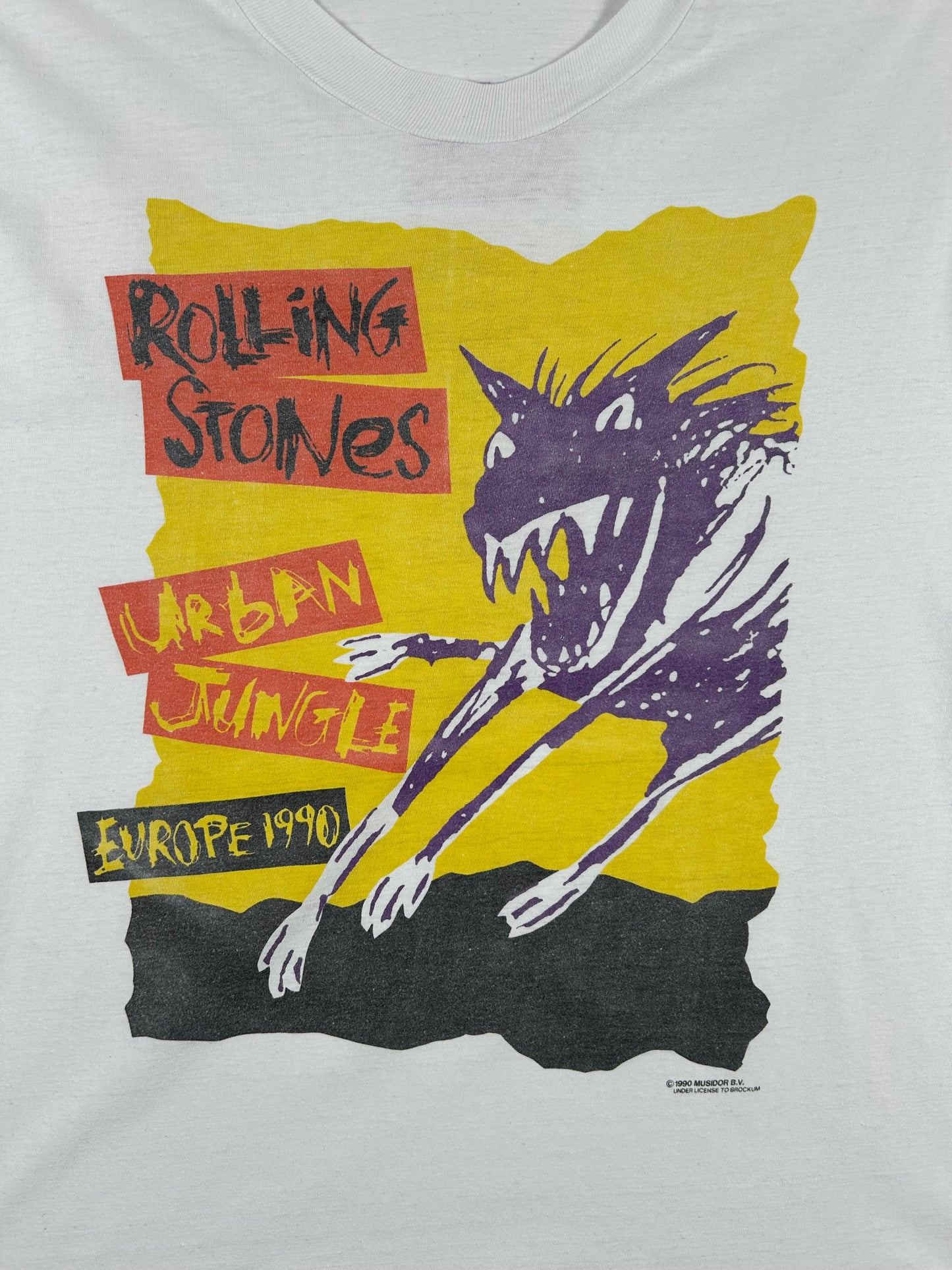 1990 Rolling Stones Urban Jungle Shirt