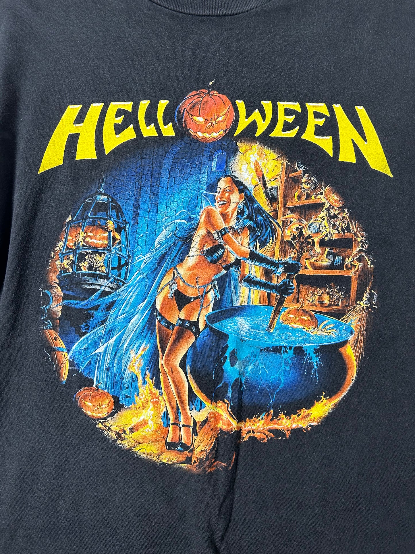 Vintage 1998 Helloween Better than raw Tour Shirt
