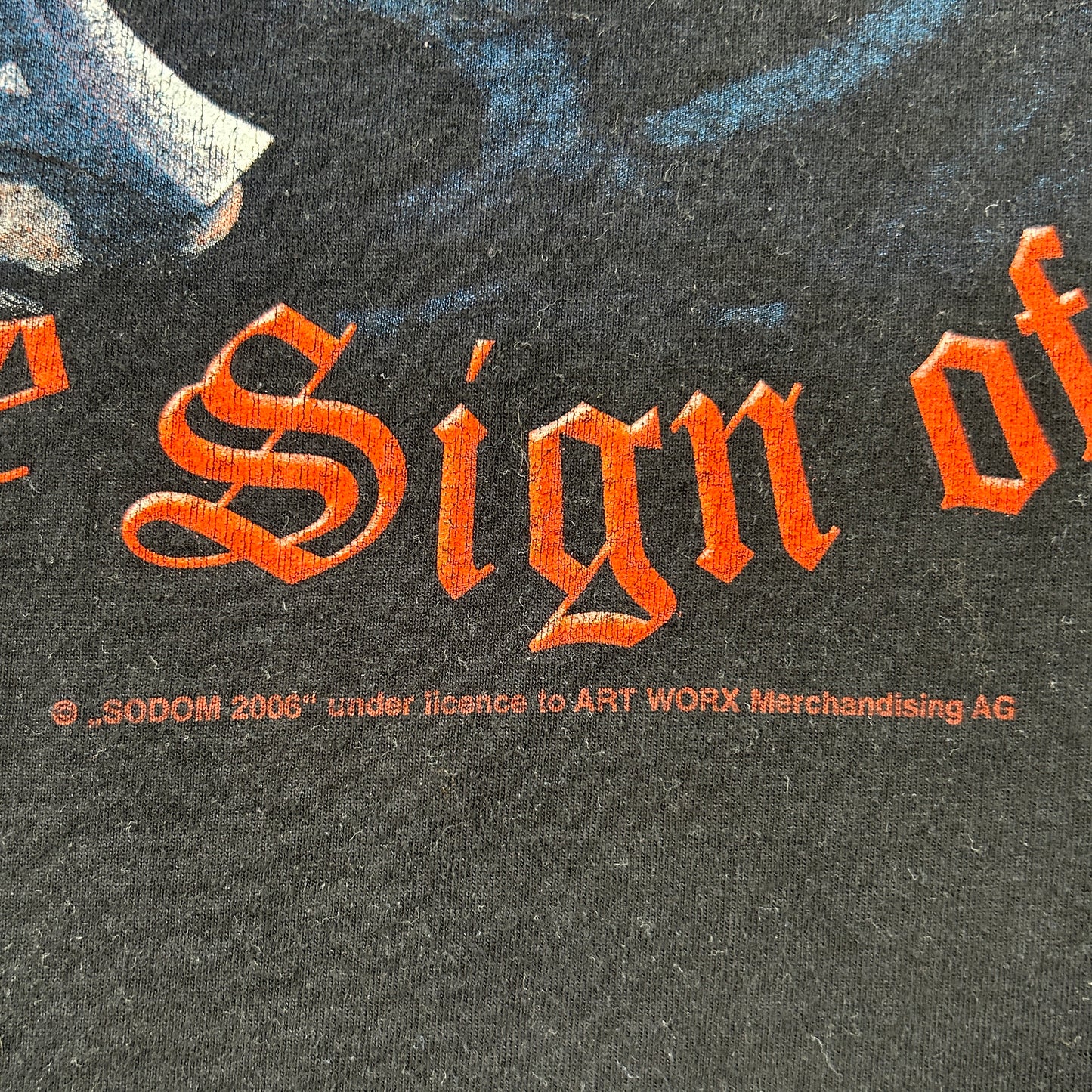 2006 Sodom In the Sign of Evil T-Shirt